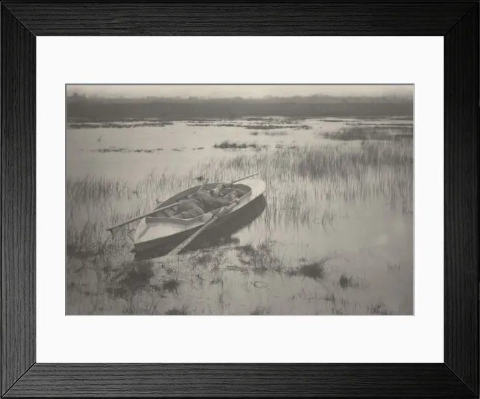 Framed Print : Gunner Working Up to Fowl, 1886. Creators: Dr Peter Henry Emerson Framed Print : Gunner Working Up to Fowl, 1886. Creators: Dr Peter Henry Emerson