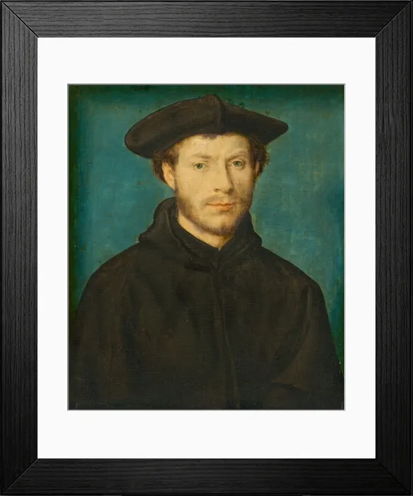 Framed Print : Portrait of a Man, c. 1536 / 1540. Creator: Corneille de Lyon Framed Print : Portrait of a Man, c. 1536 / 1540. Creator: Corneille de Lyon