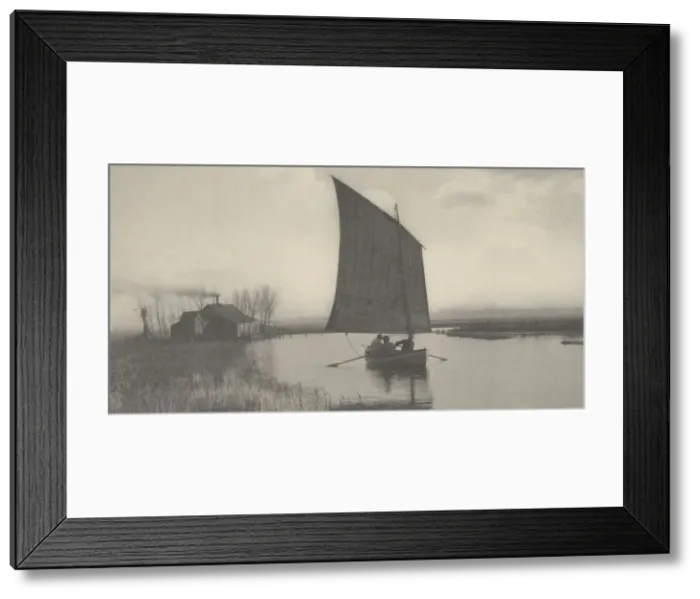 Framed Print : The Old Order and the New, 1886. Creators: Dr Peter Henry Emerson Framed Print : The Old Order and the New, 1886. Creators: Dr Peter Henry Emerson