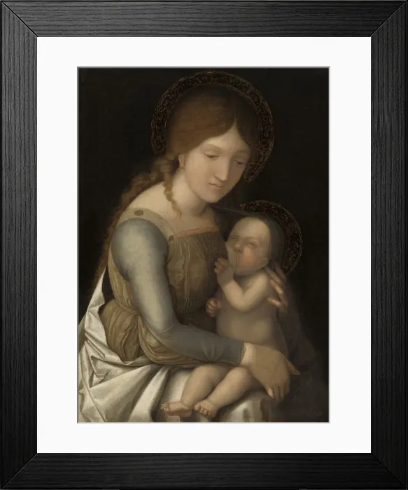 Framed Print : Madonna and Child, c. 1505 / 1510. Creator: Correggio Framed Print : Madonna and Child, c. 1505 / 1510. Creator: Correggio