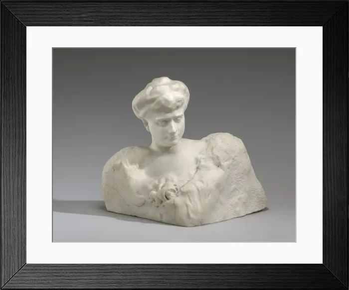 Framed Print : Katherine Seney Simpson (Mrs. John W. Simpson), 1902-1903. Creator: Auguste Rodin Framed Print : Katherine Seney Simpson (Mrs. John W. Simpson), 1902-1903. Creator: Auguste Rodin
