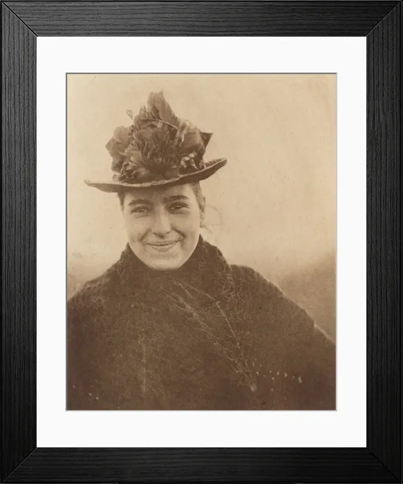 Framed Print : A Daughter of the Marshland, 1890-1891, printed 1893. Creator: Dr Peter Henry Emerson Framed Print : A Daughter of the Marshland, 1890-1891, printed 1893. Creator: Dr Peter Henry Emerson