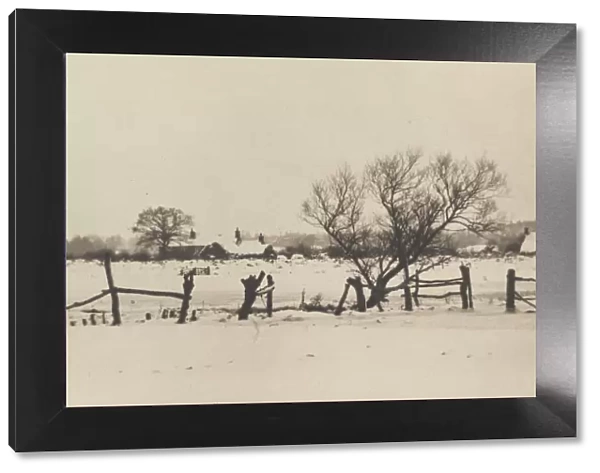 The Snowy Marshlands, 1890-1891, printed 1893. Creator: Dr Peter Henry Emerson