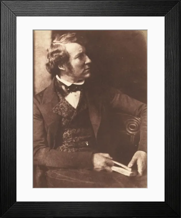 Framed Print : John Stuart-Wortley, 2nd Baron Wharncliffe, 1843-1847. Creators: David Octavius Hill Framed Print : John Stuart-Wortley, 2nd Baron Wharncliffe, 1843-1847. Creators: David Octavius Hill
