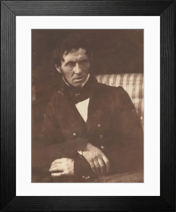 Framed Print : Patrick Boyle Mure Macredie, 1843-1847. Creators: David Octavius Hill, Robert Adamson Framed Print : Patrick Boyle Mure Macredie, 1843-1847. Creators: David Octavius Hill, Robert Adamson