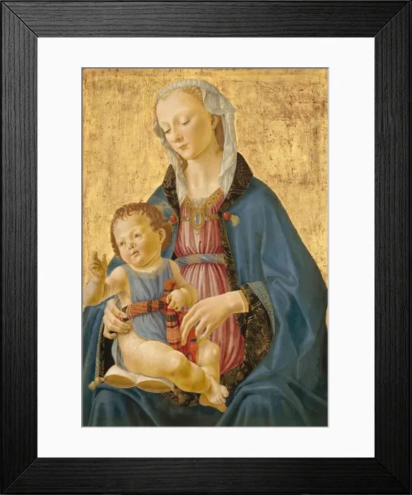 Framed Print : Madonna and Child, c. 1470 / 1475. Creator: Domenico Ghirlandaio Framed Print : Madonna and Child, c. 1470 / 1475. Creator: Domenico Ghirlandaio