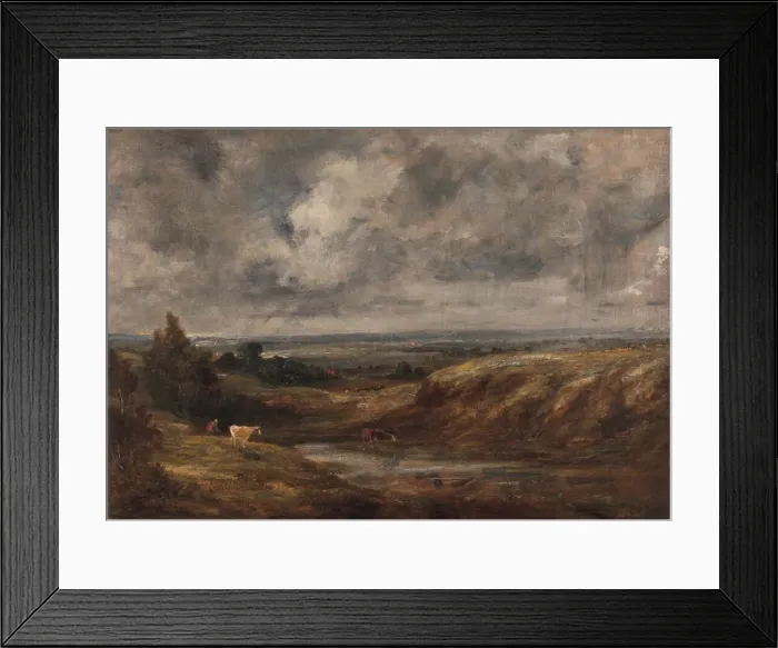 Framed Print : Hampstead Heath, 1825 to 1830. Creator: John Constable Framed Print : Hampstead Heath, 1825 to 1830. Creator: John Constable