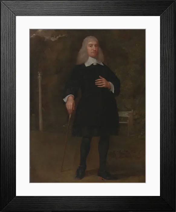 Framed Print : Colonel Alexander Popham, of Littlecote, Wiltshire, between 1660 and 1665 Framed Print : Colonel Alexander Popham, of Littlecote, Wiltshire, between 1660 and 1665