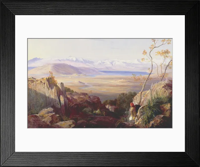 Framed Print : Butrinto, Albania, 1861. Creator: Edward Lear Framed Print : Butrinto, Albania, 1861. Creator: Edward Lear