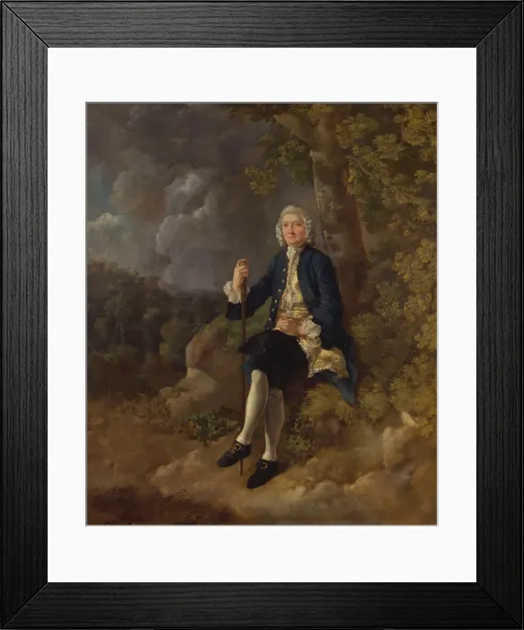 Framed Print : Clayton Jones, 1744 to 1745. Creator: Thomas Gainsborough Framed Print : Clayton Jones, 1744 to 1745. Creator: Thomas Gainsborough