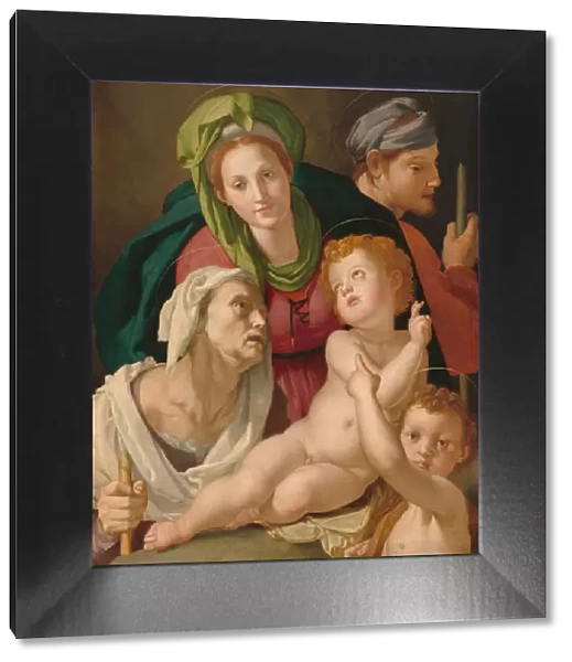 The Holy Family, c. 1527  /  1528. Creator: Agnolo Bronzino