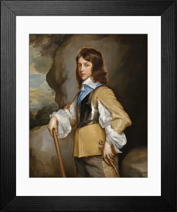 Framed Print : Henry, Duke of Gloucester, c. 1653. Creator: Adriaen Hanneman Framed Print : Henry, Duke of Gloucester, c. 1653. Creator: Adriaen Hanneman