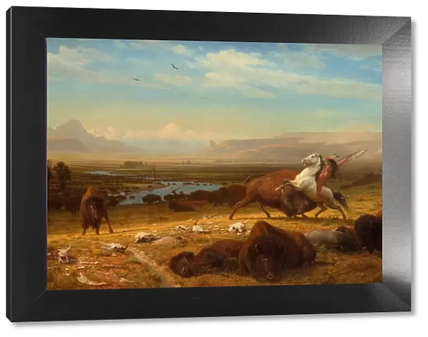 The Last of the Buffalo, 1888. Creator: Albert Bierstadt