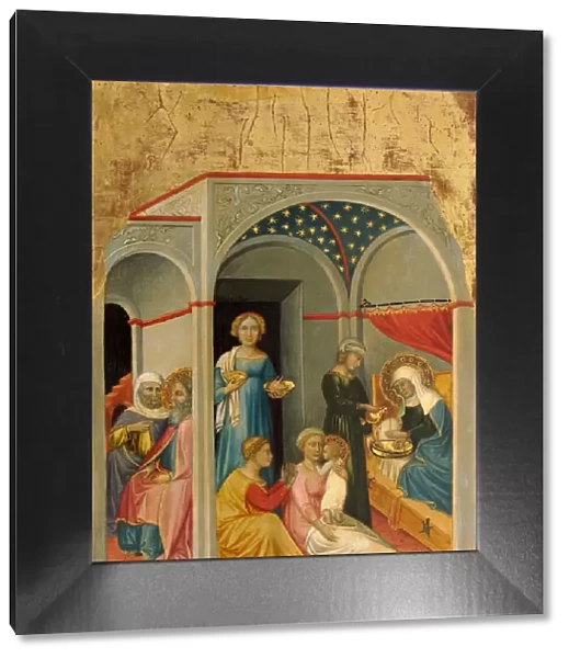 The Nativity of the Virgin, c. 1400  /  1405. Creator: Andrea di Bartolo