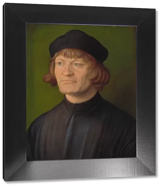 Portrait of a Clergyman (Johann Dorsch?), 1516. Creator: Albrecht Durer