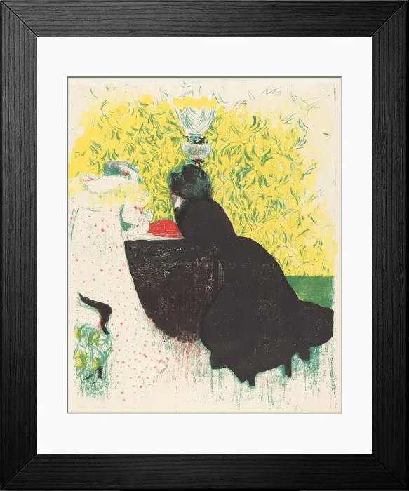 Framed Print : Two Sisters-in-Law (Les deux belles-soeurs), 1897 / 1898 (published 1899) Framed Print : Two Sisters-in-Law (Les deux belles-soeurs), 1897 / 1898 (published 1899)