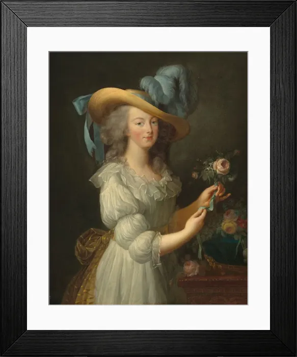 Framed Print : Marie-Antoinette, after 1783. Creator: Elisabeth Louise Vigee-LeBrun Framed Print : Marie-Antoinette, after 1783. Creator: Elisabeth Louise Vigee-LeBrun