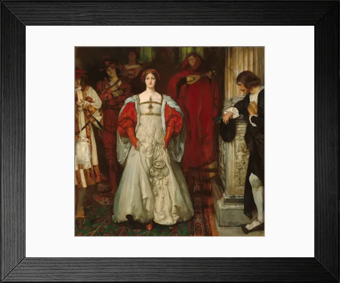 Framed Print : Who Is Sylvia? What Is She, That All the Swains Commend Her?, 1896-1899; reworked 1900 Framed Print : Who Is Sylvia? What Is She, That All the Swains Commend Her?, 1896-1899; reworked 1900