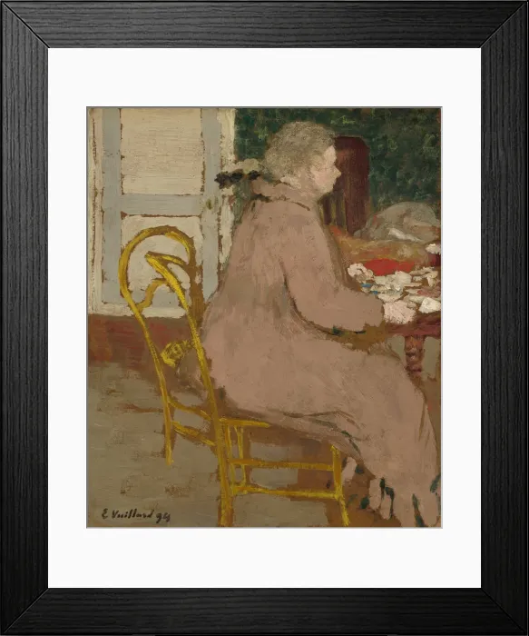 Framed Print : Breakfast, 1894. Creator: Edouard Vuillard Framed Print : Breakfast, 1894. Creator: Edouard Vuillard