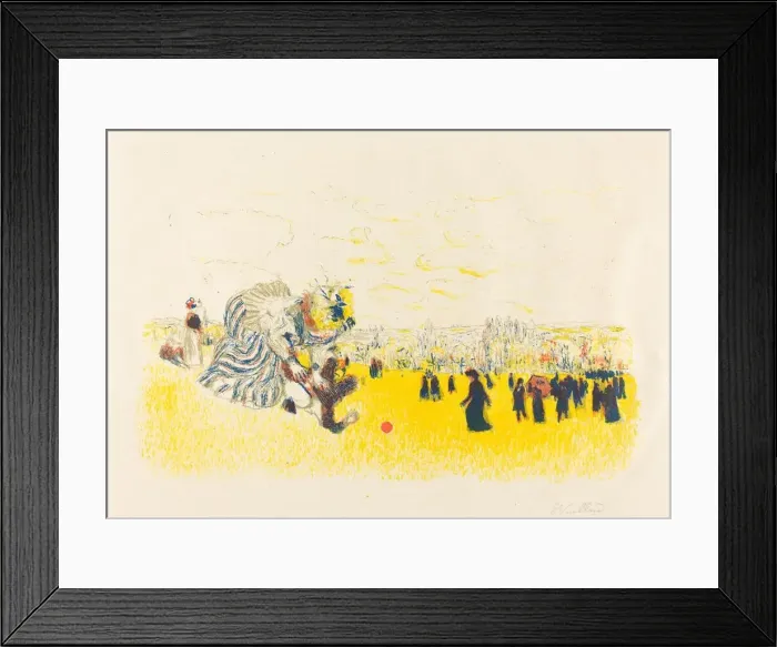 Framed Print : Childrens Pastime (Jeux d enfants), published 1897. Creator: Edouard Vuillard Framed Print : Childrens Pastime (Jeux d enfants), published 1897. Creator: Edouard Vuillard