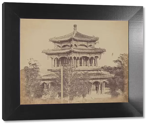 The Great Imperial Palace Yuen Min Yuen, Pekin, Before the Burning, October 18, 1860