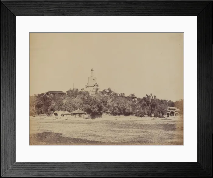 Framed Print : The Great Pagoda in the Imperial Winter Palace, Pekin, October 29, 1860, 1860 Framed Print : The Great Pagoda in the Imperial Winter Palace, Pekin, October 29, 1860, 1860