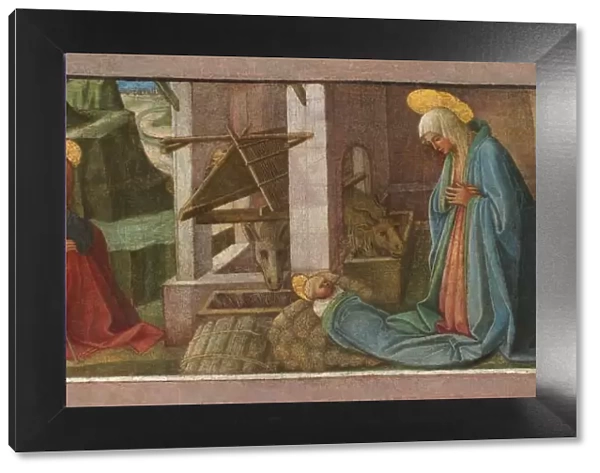The Nativity, probably c. 1445. Creators: Filippo Lippi, Workshop of Fra Filippo Lippi