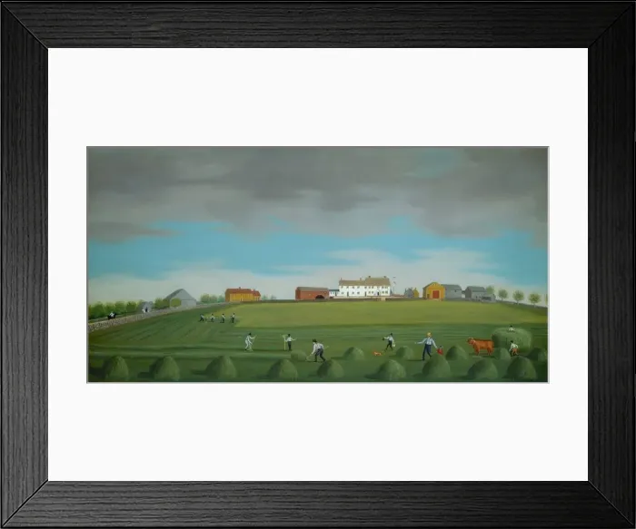 Framed Print : Ralph Wheelocks Farm, c. 1822. Creator: Francis Alexander Framed Print : Ralph Wheelocks Farm, c. 1822. Creator: Francis Alexander
