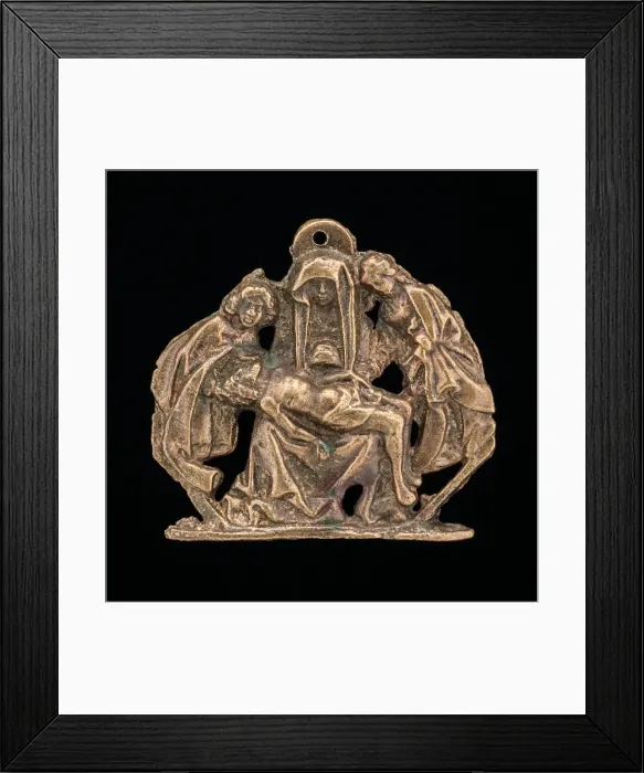 Framed Print : Lamentation Over the Dead Christ, 16th century. Creator: Unknown Framed Print : Lamentation Over the Dead Christ, 16th century. Creator: Unknown