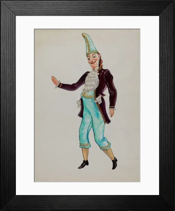 Framed Print : Marionette, 1935 / 1942. Creator: Unknown Framed Print : Marionette, 1935 / 1942. Creator: Unknown