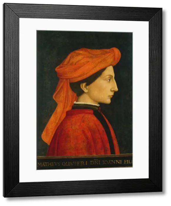 Framed Print : Matteo Olivieri (?), 1430s. Creator: Unknown Framed Print : Matteo Olivieri (?), 1430s. Creator: Unknown