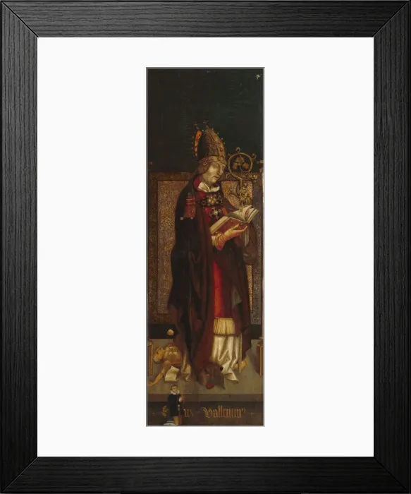 Framed Print : Saint Valentine, c. 1500 / 1525. Creator: Unknown Framed Print : Saint Valentine, c. 1500 / 1525. Creator: Unknown