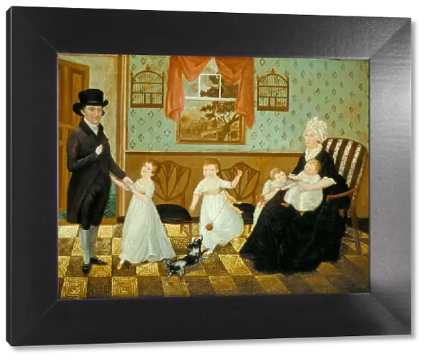 The Sargent Family, 1800. Creator: Unknown