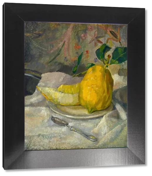 Melon and Lemon, c. 1900. Creator: Unknown