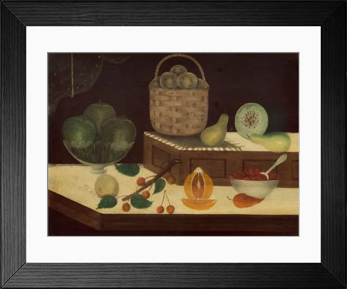 Framed Print : Still Life of Fruit, c. 1865  /  1880. Creator: Unknown