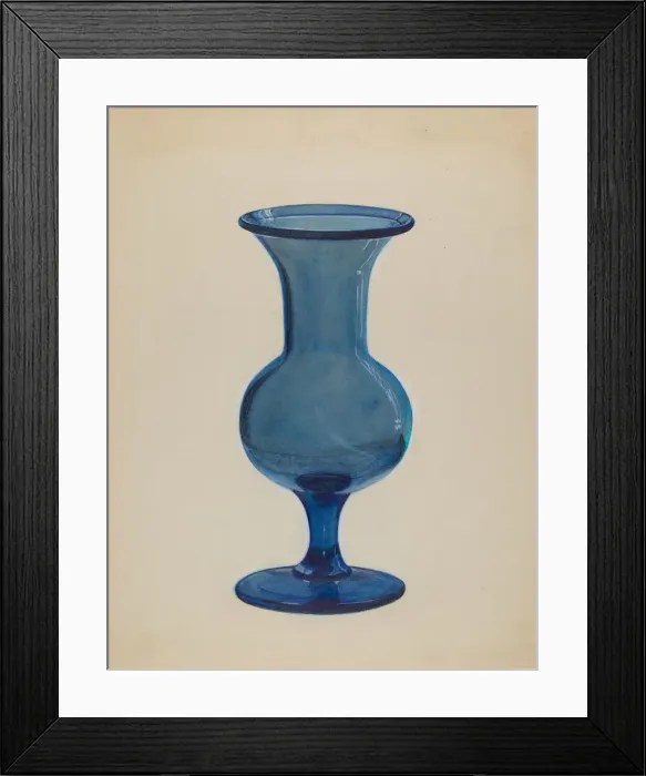 Framed Print : Vase, 1935 / 1942. Creator: Unknown Framed Print : Vase, 1935 / 1942. Creator: Unknown