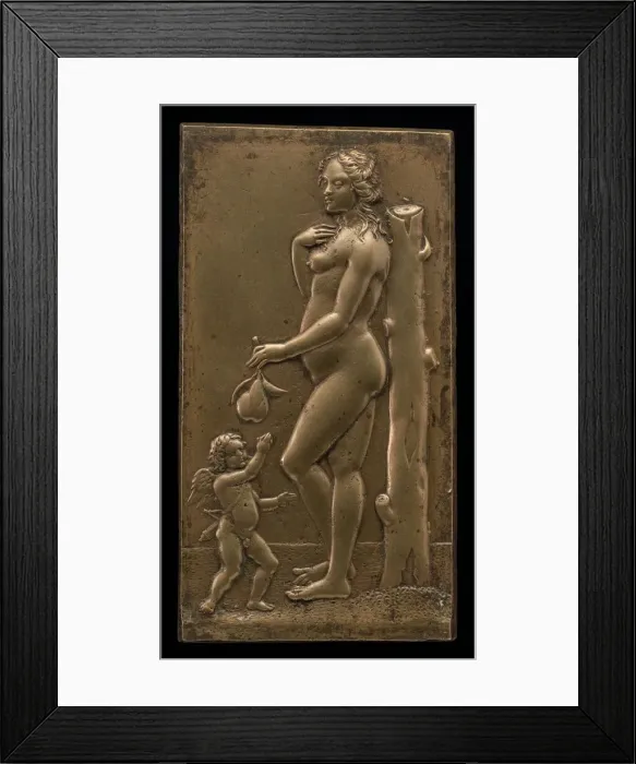 Framed Print : Venus and Cupid, mid 16th century. Creator: Unknown Framed Print : Venus and Cupid, mid 16th century. Creator: Unknown