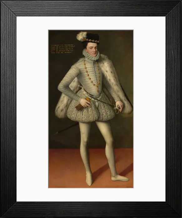 Framed Print : Prince Hercule-Francois, Duc d Alencon, 1572. Creator: Unknown Framed Print : Prince Hercule-Francois, Duc d Alencon, 1572. Creator: Unknown