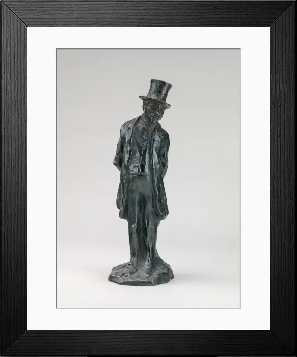 Framed Print : The Confidant (Le confidant), model probably after 1860, cast around November 1954 Framed Print : The Confidant (Le confidant), model probably after 1860, cast around November 1954