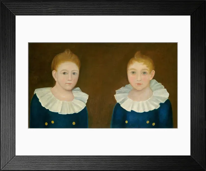 Framed Print : The Congdon Brothers, c. 1830. Creator: Unknown Framed Print : The Congdon Brothers, c. 1830. Creator: Unknown