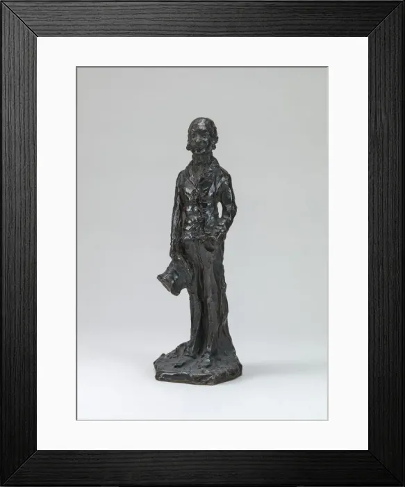 Framed Print : The Dandy (Le dandy), model probably after 1860, cast around June 1951. Creator: Unknown Framed Print : The Dandy (Le dandy), model probably after 1860, cast around June 1951. Creator: Unknown