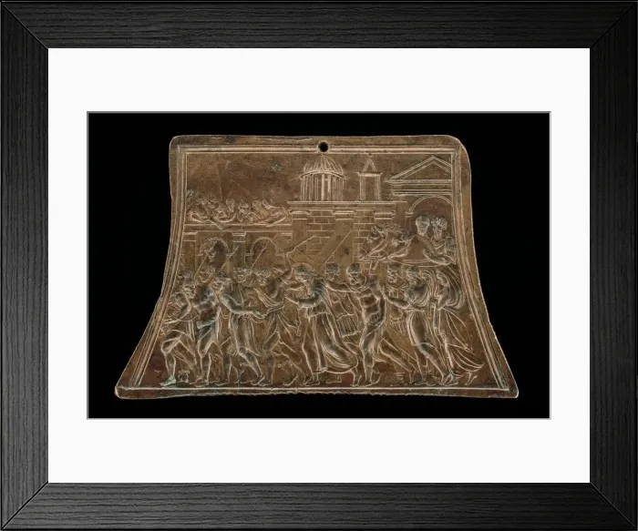 Framed Print : Christ Carrying the Cross. Creator: Valerio Belli Framed Print : Christ Carrying the Cross. Creator: Valerio Belli