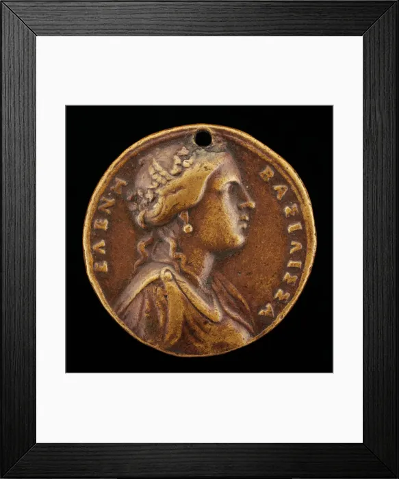 Framed Print : Helen of Troy [obverse]. Creator: Valerio Belli