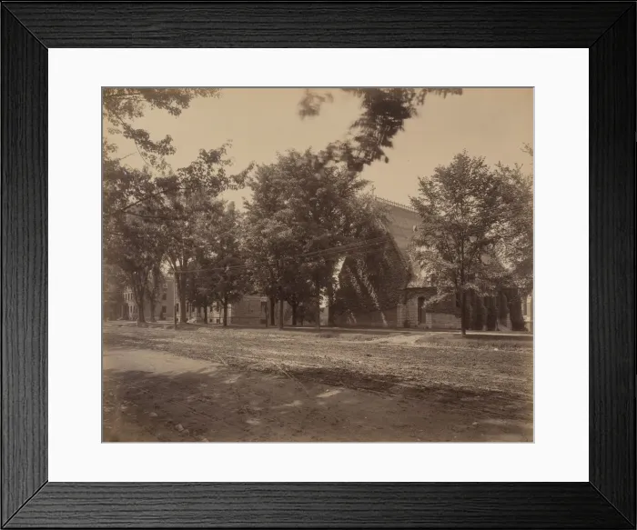 Framed Print : Geneva, Hobart College, c. 1895. Creator: William H Rau Framed Print : Geneva, Hobart College, c. 1895. Creator: William H Rau