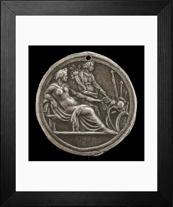 Framed Print : Peace and Prosperity. Creator: Valerio Belli Framed Print : Peace and Prosperity. Creator: Valerio Belli