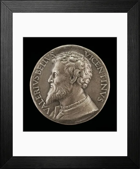 Framed Print : Self-Portrait. Creator: Valerio Belli Framed Print : Self-Portrait. Creator: Valerio Belli