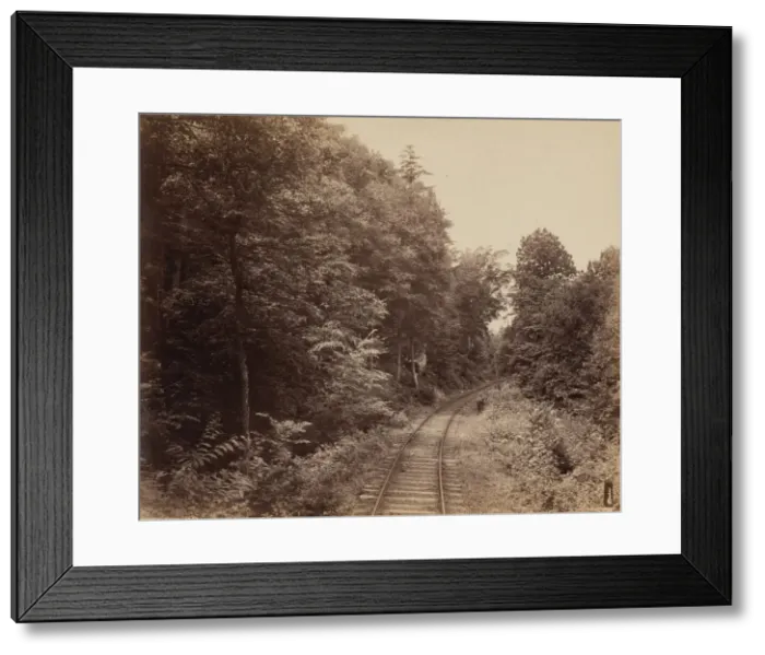 Framed Print : Musconetcong Glen, c. 1895. Creator: William H Rau Framed Print : Musconetcong Glen, c. 1895. Creator: William H Rau