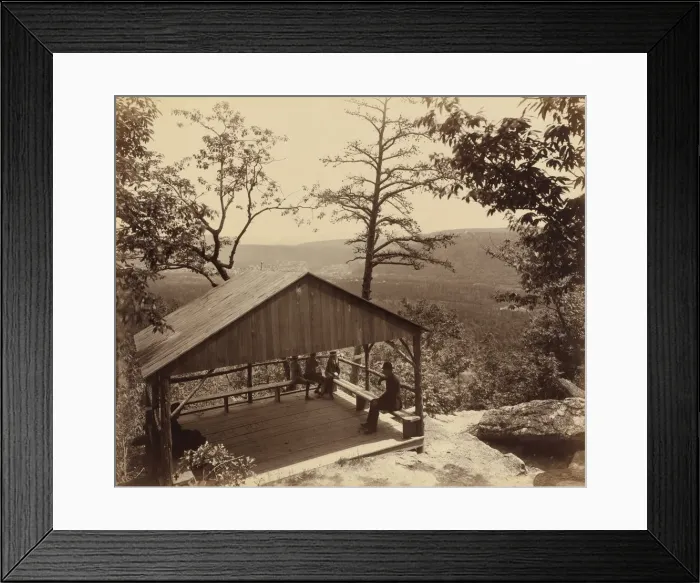 Framed Print : Nesquehoning Valley, From Packers Point, c. 1895. Creator: William H Rau Framed Print : Nesquehoning Valley, From Packers Point, c. 1895. Creator: William H Rau