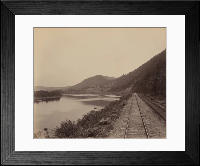 Framed Print : Red Rocks Near Allen s, c. 1895. Creator: William H Rau Framed Print : Red Rocks Near Allen s, c. 1895. Creator: William H Rau