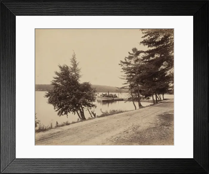 Framed Print : Shawanese Lake, c. 1895. Creator: William H Rau Framed Print : Shawanese Lake, c. 1895. Creator: William H Rau